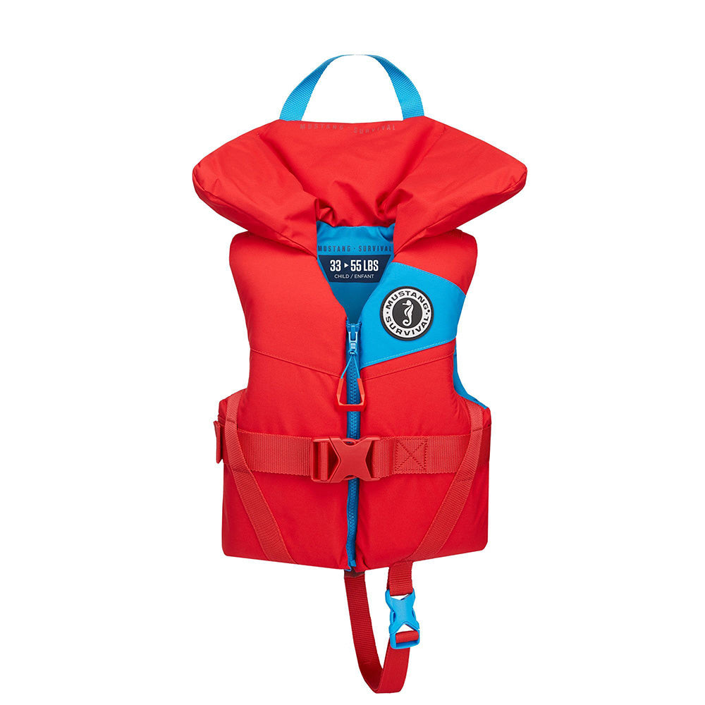 Mustang Lil' Legends Child Foam Vest - Imperial Red